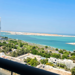 3BR _ AL ARYAM Tower _ Mina Road _ Fascinating Direct Sea View | High Floor | Prime Location | With Amenities