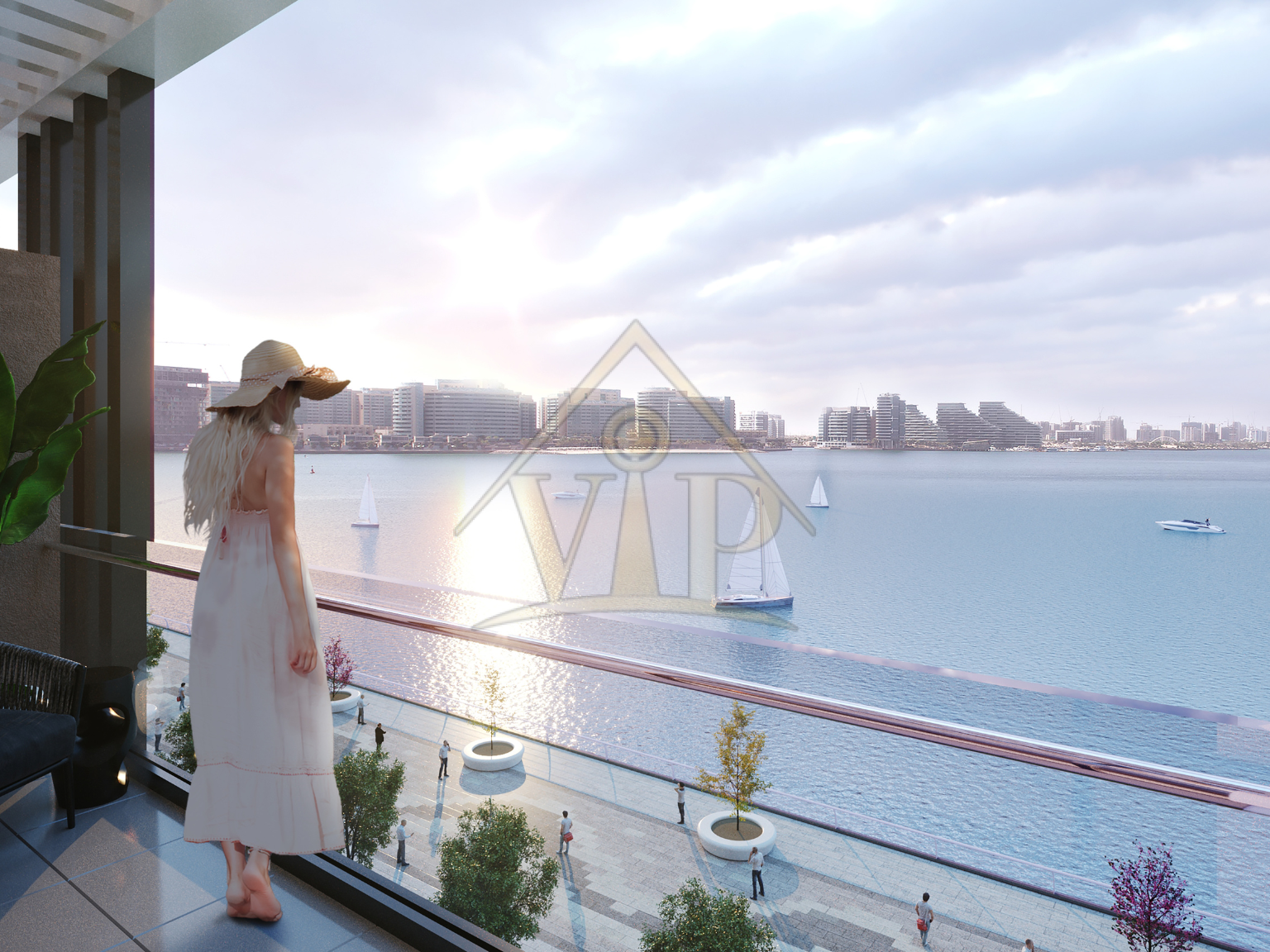 1BR Perla 3 _ Exceptional Unit | Stunning Waterfront Neighborhood Community