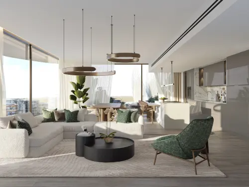 3BR_MAMSHA GARDENS B1_Corner Unit| Mid Floor | Partial Sea View| Massive Balcony Size| Alluring Community - 8